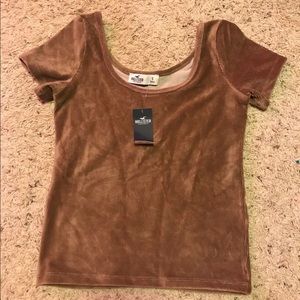 Brown Corduroy Tee